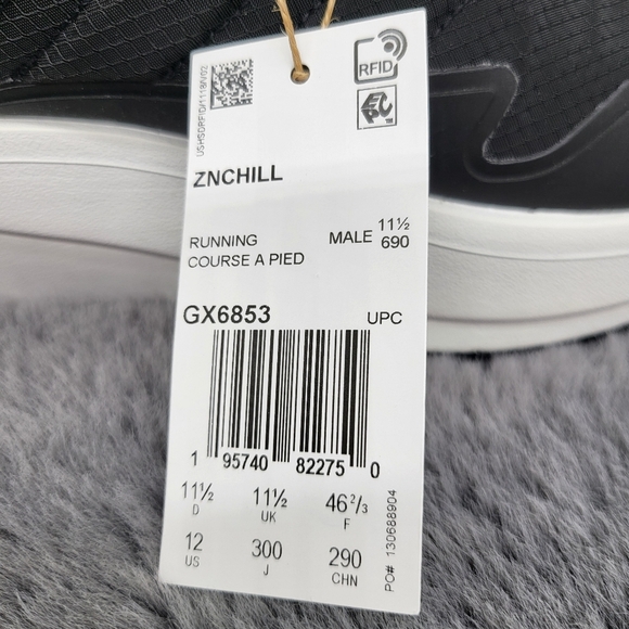 New Adidas Znchill Lightmotion Men's Running Shoes Size 12 - Picture 6 of 7